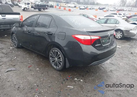 2015 Toyota Corolla S Plus z USA, uszkodzony, nr VIN 2T1BURHE0FC298114